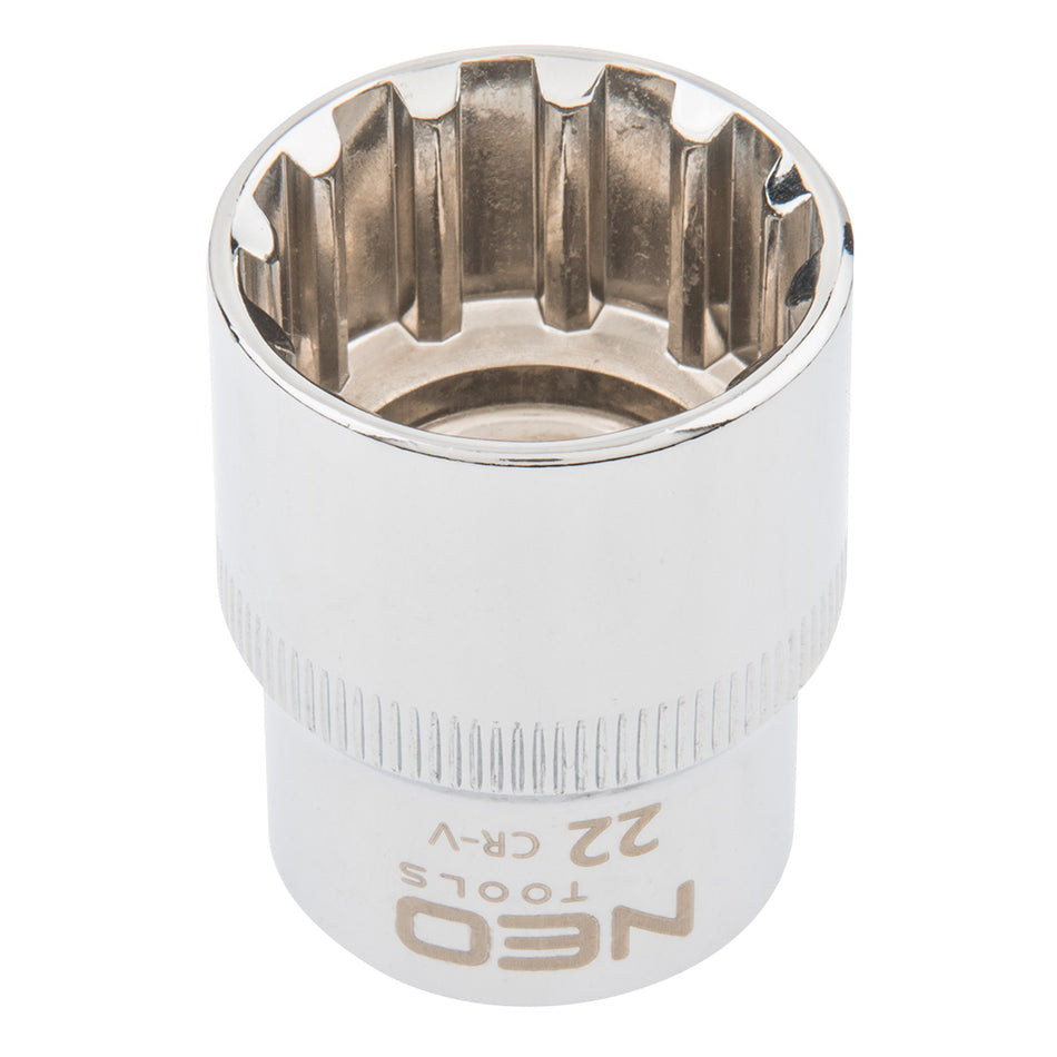 Gola hlavica 1/2", 22 mm od NEO TOOLS nájdeš na naravis.sk