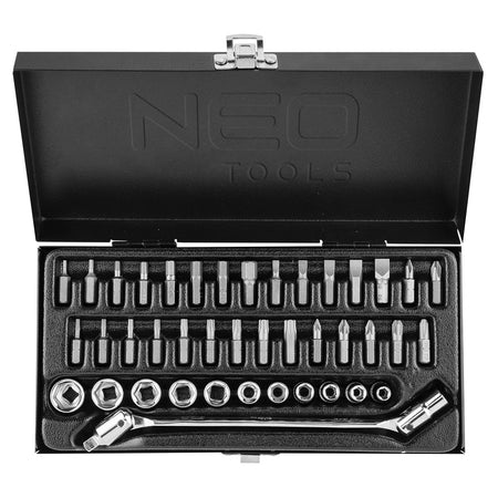 Gola sada 1/4", 41 ks sada od NEO TOOLS nájdeš na naravis.sk