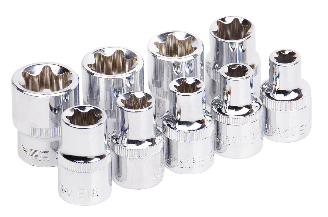 Nástrčný kľúč 1/2 "Torx sada 9 ks od NEO TOOLS nájdeš na naravis.sk