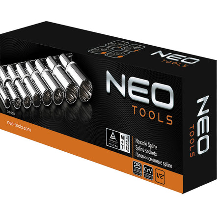 Gola sada 1/2", 8 ks sada od NEO TOOLS nájdeš na naravis.sk