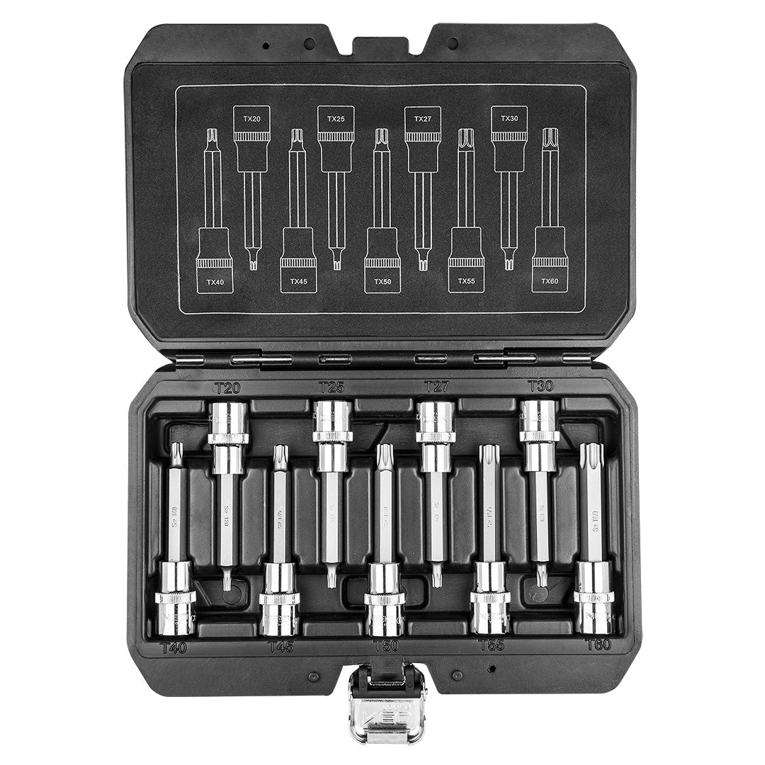 Gola sada 1/2" torx 100mm, 9 ks sada od NEO TOOLS nájdeš na naravis.sk