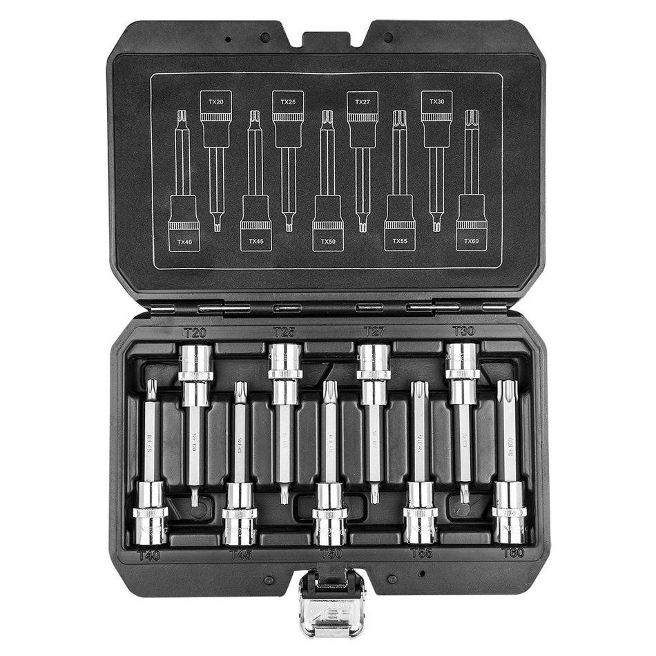 Gola sada 1/2" torx 100mm, 9 ks sada od NEO TOOLS nájdeš na naravis.sk