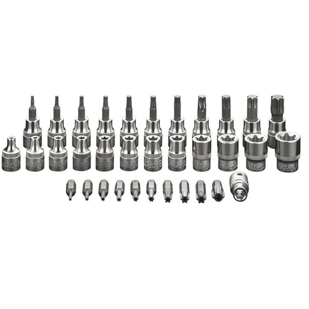 Bity Torx 3/8 "sada 34 ks od NEO TOOLS nájdeš na naravis.sk