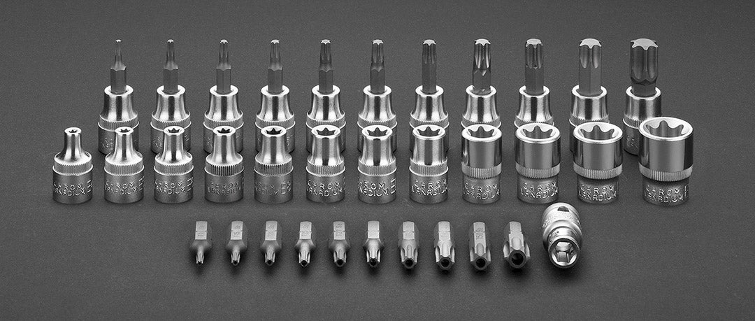 Bity Torx 3/8 "sada 34 ks od NEO TOOLS nájdeš na naravis.sk