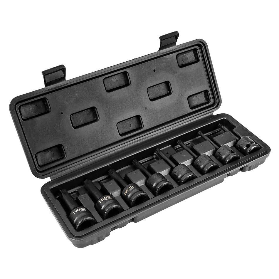 Kľúče Torx úderové , 1/2 "8 ks od NEO TOOLS nájdeš na naravis.sk