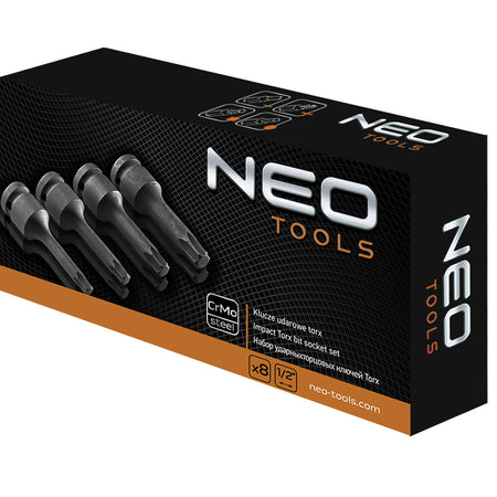 Kľúče Torx úderové , 1/2 "8 ks od NEO TOOLS nájdeš na naravis.sk