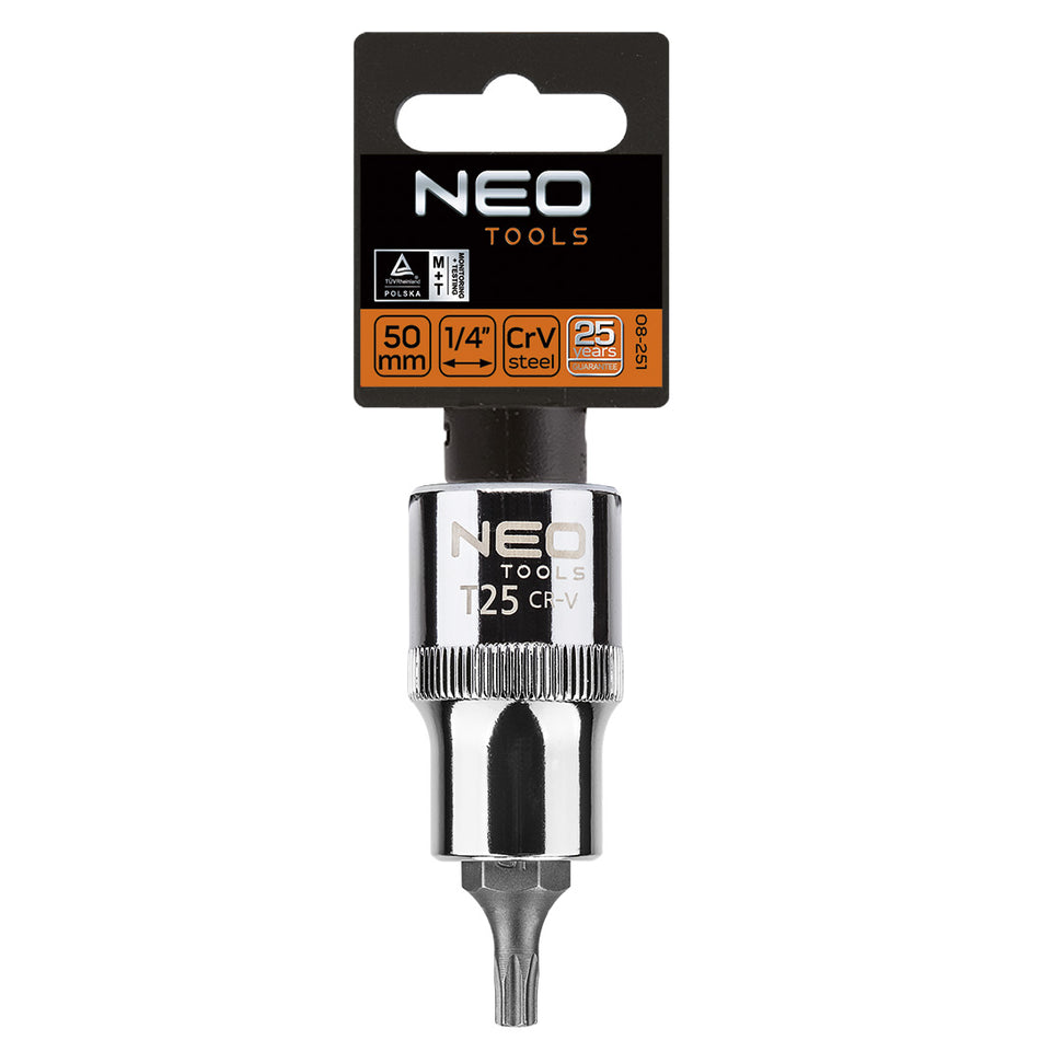 Gola hlavica 1/2" , T25 x 55 mm od NEO TOOLS nájdeš na naravis.sk