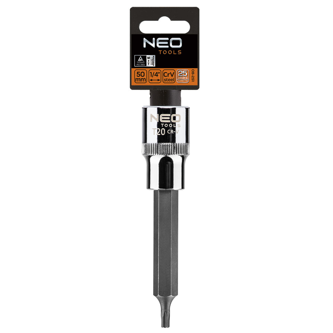 Gola hlavica 1/2" , T20 x 100 mm od NEO TOOLS nájdeš na naravis.sk