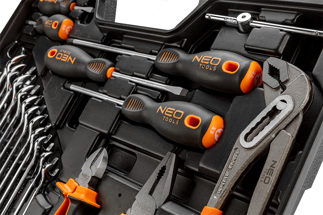 Súprava náradia, 143 položiek od NEO TOOLS nájdeš na naravis.sk