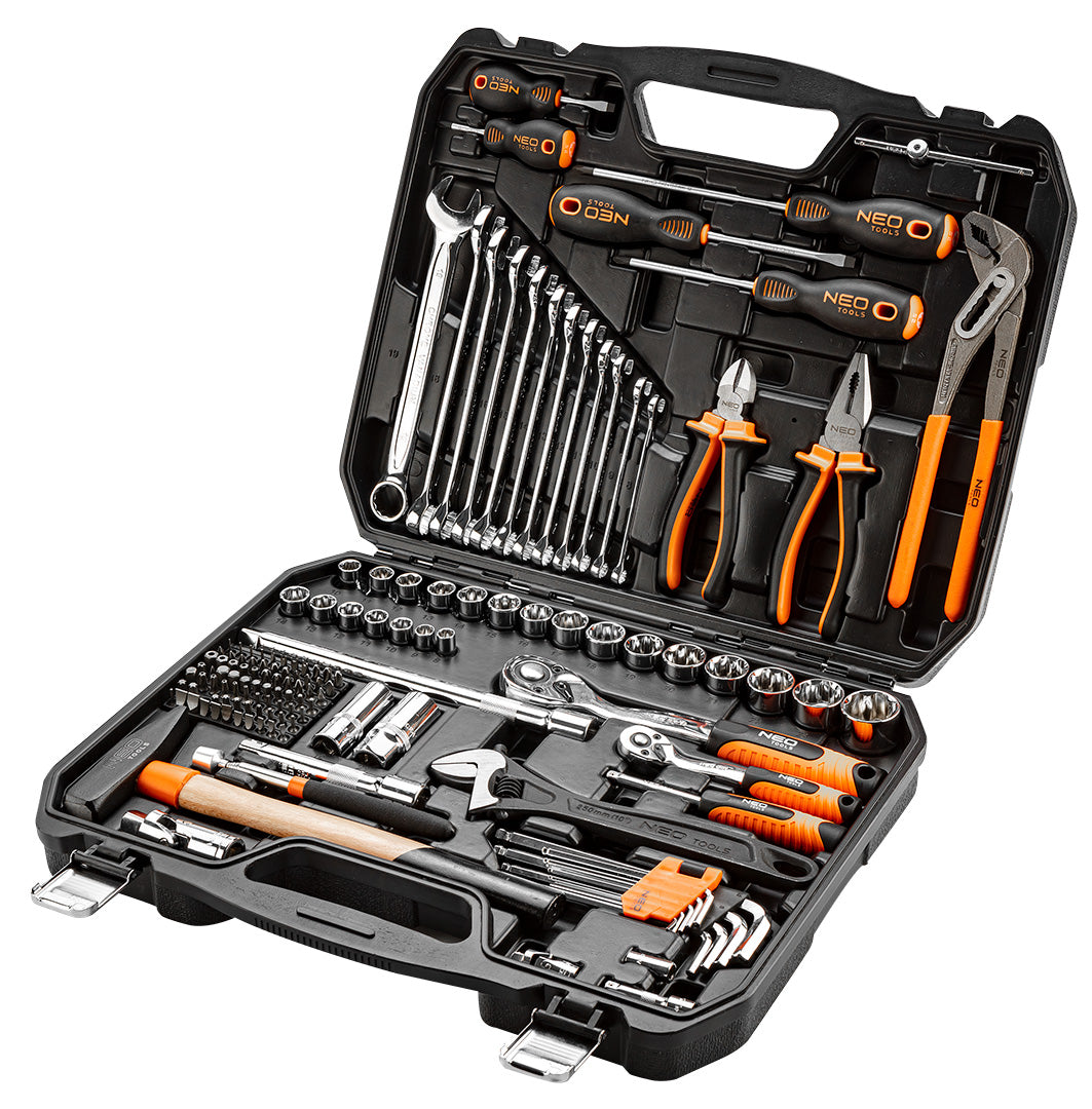 Súprava náradia, 143 položiek od NEO TOOLS nájdeš na naravis.sk
