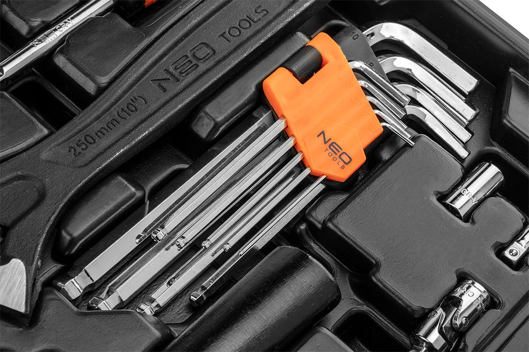 Súprava náradia, 143 položiek od NEO TOOLS nájdeš na naravis.sk