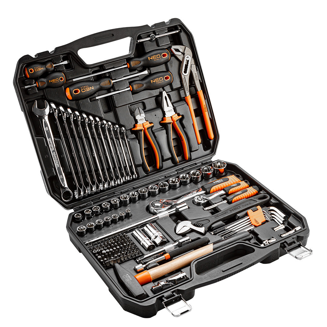 Súprava náradia, 143 položiek od NEO TOOLS nájdeš na naravis.sk