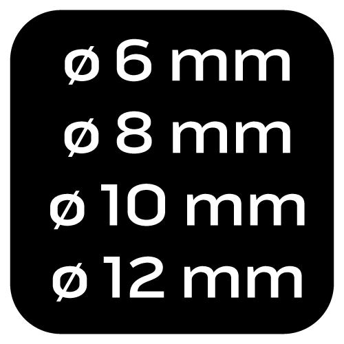 Univerzálna sada vrtákov HEX 6,8,10,12 mm od NEO TOOLS nájdeš na naravis.sk