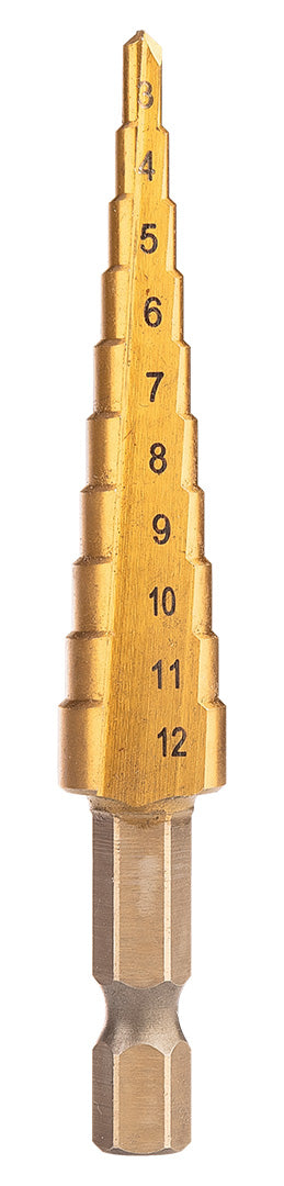 Sada stupňovitých vrtákov HSS TiN, 3-20 mm, šesťhran, 3 ks. od NEO TOOLS nájdeš na naravis.sk