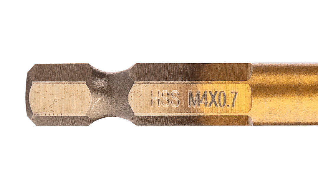 HSS TiN závitový vrták, M4x0,7 mm, Hex od NEO TOOLS nájdeš na naravis.sk