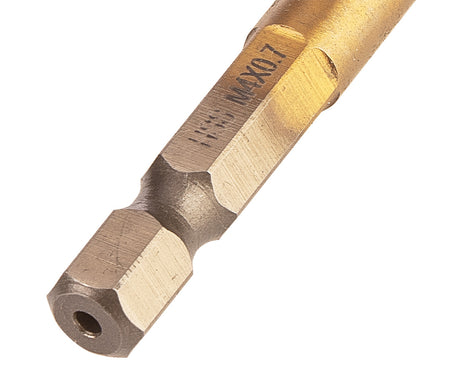 HSS TiN závitový vrták, M4x0,7 mm, Hex od NEO TOOLS nájdeš na naravis.sk
