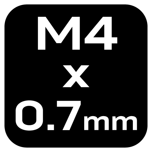 HSS TiN závitový vrták, M4x0,7 mm, Hex od NEO TOOLS nájdeš na naravis.sk