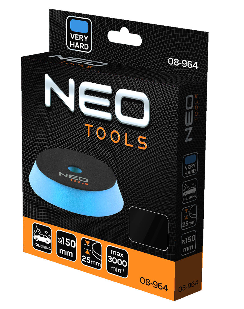 Leštiaca podložka 130 x 150 mm x 25 mm, veľmi tvrdá špongia od NEO TOOLS nájdeš na naravis.sk