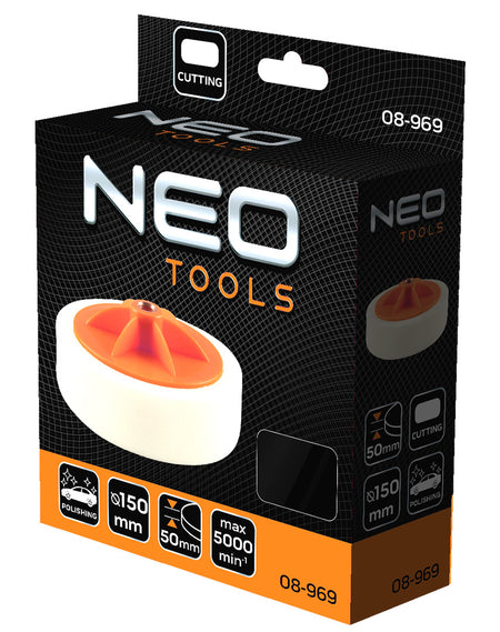 Leštiaca podložka 150 x 50 mm, brúsna špongia, M14 od NEO TOOLS nájdeš na naravis.sk