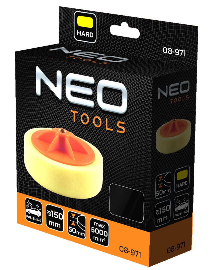 Leštiaca podložka 150 x 50 mm, tvrdá špongia, M14 od NEO TOOLS nájdeš na naravis.sk