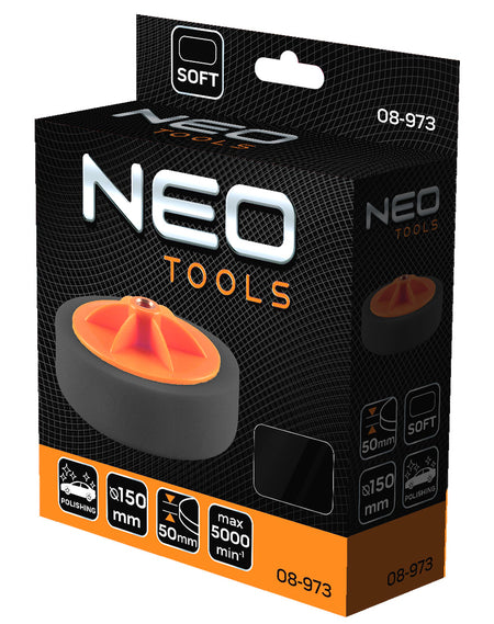 Leštiaca podložka 150 x 50 mm, mäkká špongia, M14 od NEO TOOLS nájdeš na naravis.sk