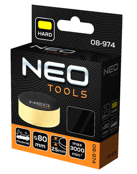 Leštiaca podložka 80 x 25 mm, tvrdá špongia od NEO TOOLS nájdeš na naravis.sk
