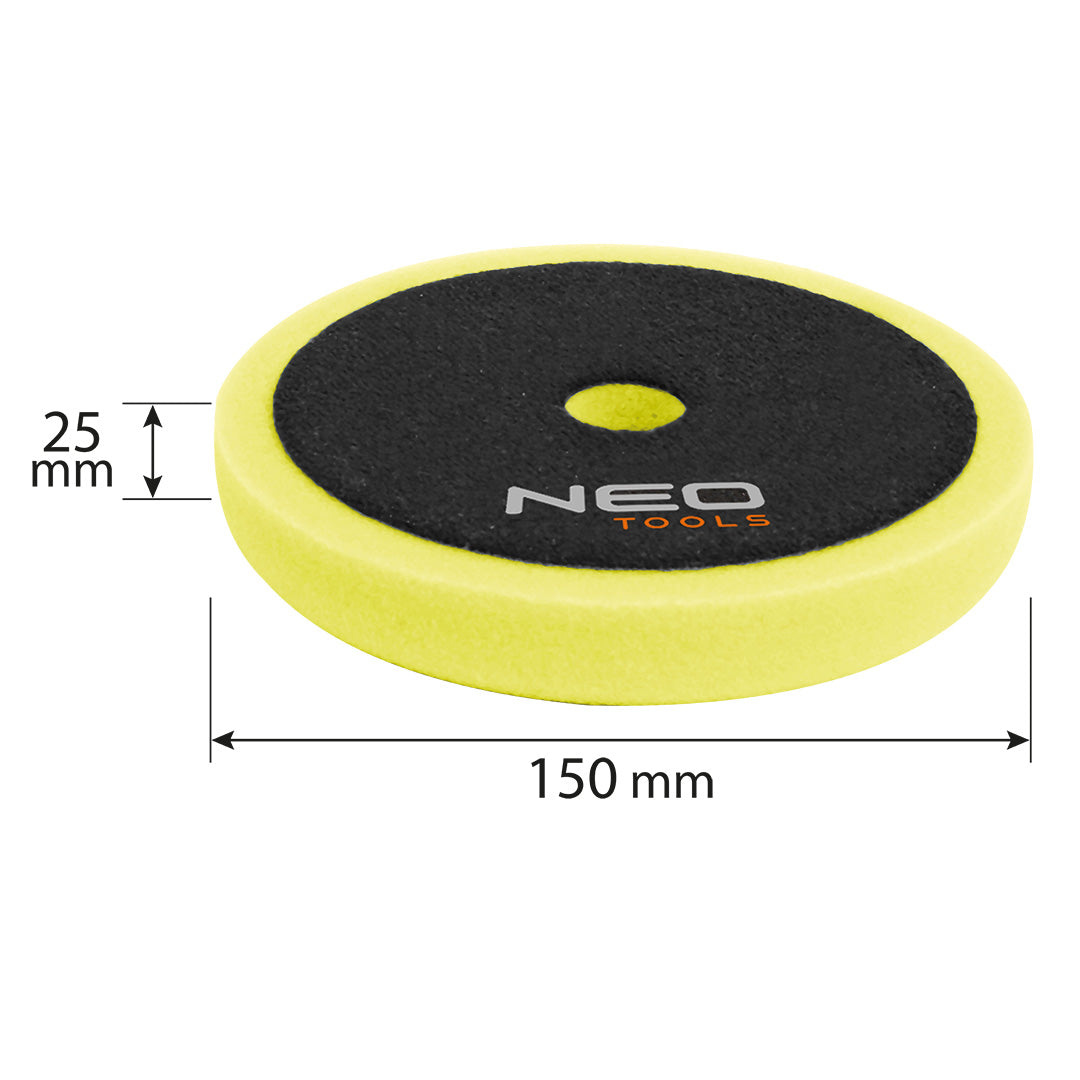 Leštiaca podložka 150 x 150 mm x 25 mm, tvrdá špongia od NEO TOOLS nájdeš na naravis.sk