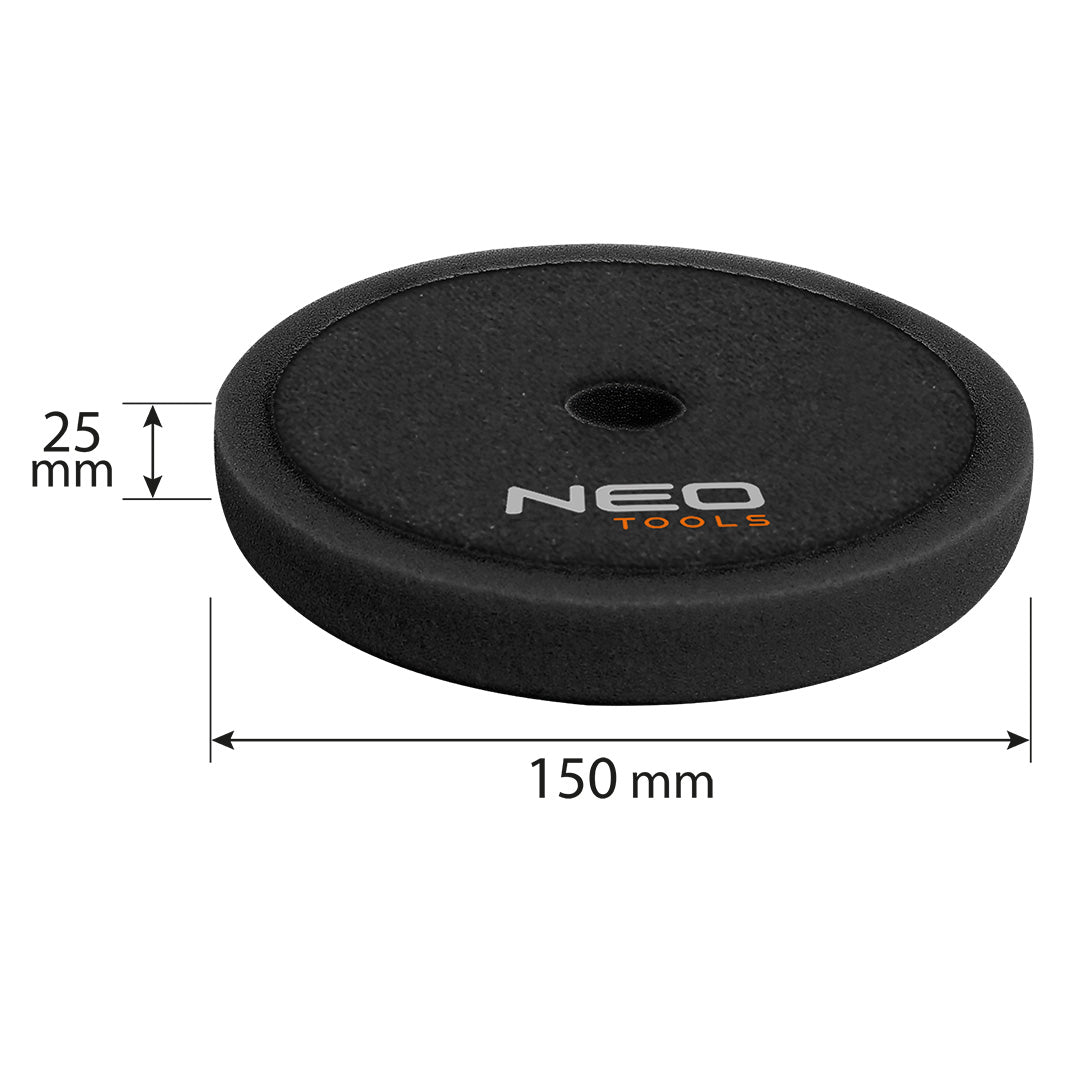 Leštiaca podložka 150 x 150 mm x 25 mm, mäkká špongia od NEO TOOLS nájdeš na naravis.sk