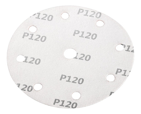 Brúsne kotúče 150 mm, P120, 5 ks, s 9 otvormi pre 04-721 od NEO TOOLS nájdeš na naravis.sk