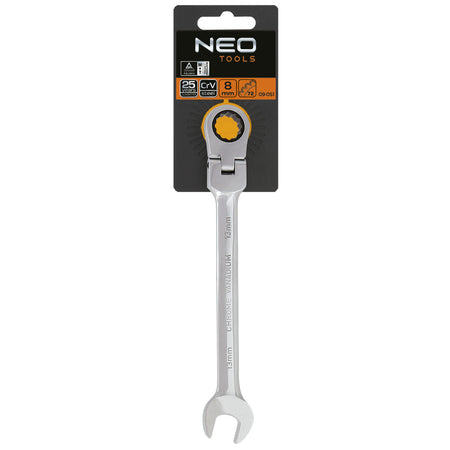 Kľúč račňový s kĺbom 8 x 135 mm od NEO TOOLS nájdeš na naravis.sk