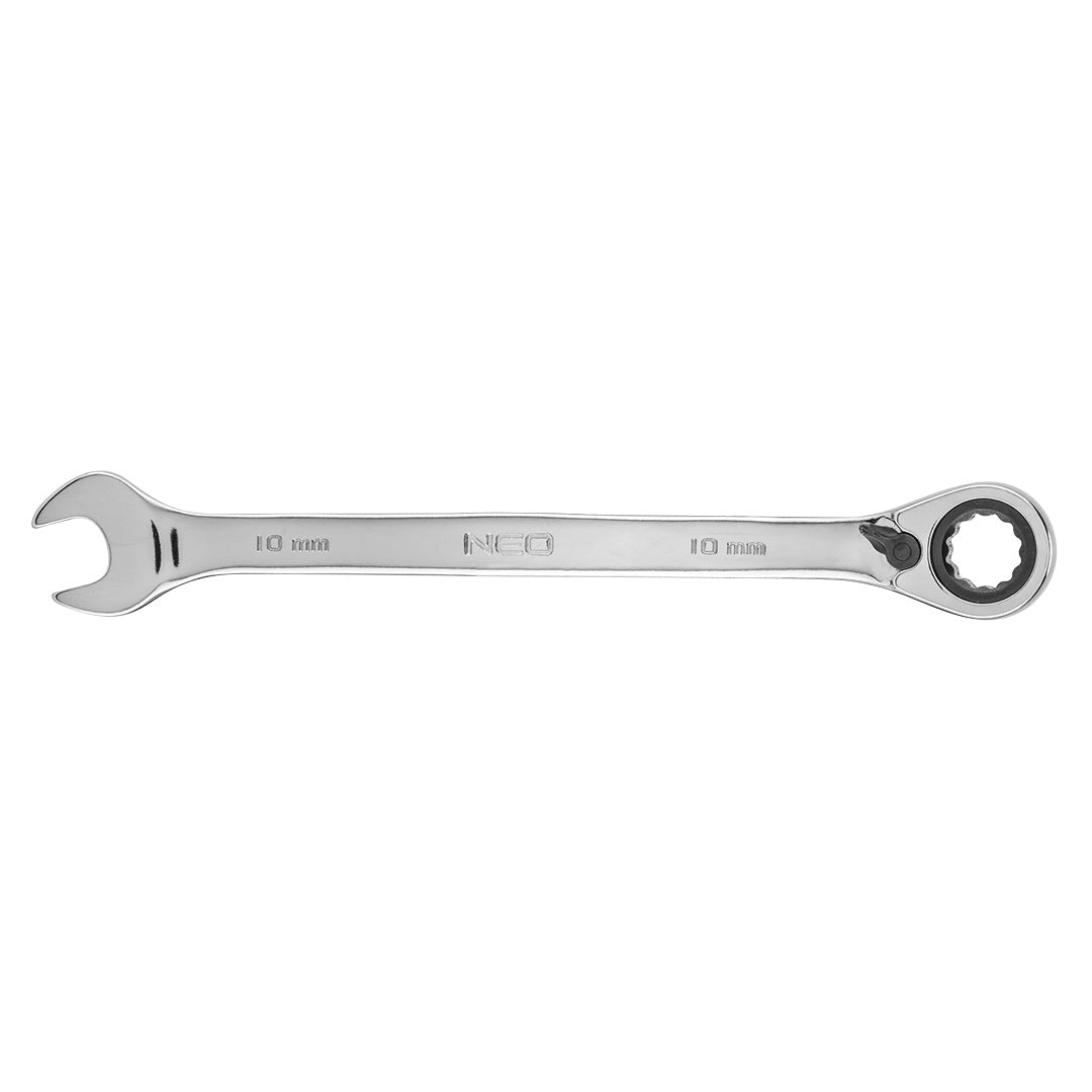 Plochý-očkový kľúč s račňou 10 mm od NEO TOOLS nájdeš na naravis.sk