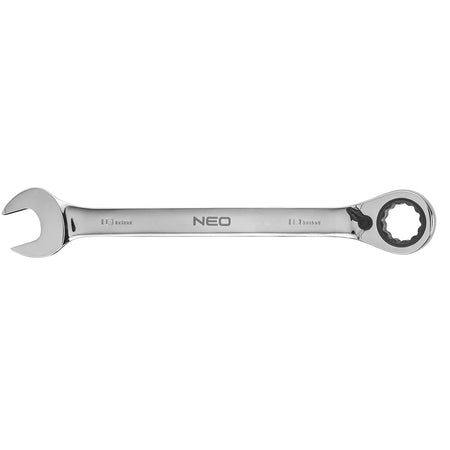Plochý-očkový kľúč s račňou 18 mm od NEO TOOLS nájdeš na naravis.sk