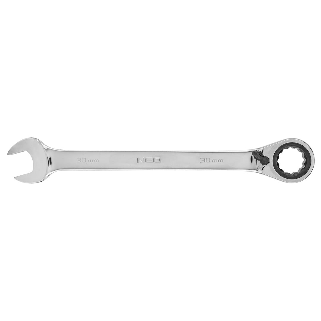 Plochý-očkový kľúč s račňou 30 mm od NEO TOOLS nájdeš na naravis.sk