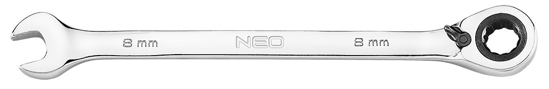 Ráčnový a kombinovaný kľúč, sada 12 kusov, 8 - 19 mm, mäkké puzdro od NEO TOOLS nájdeš na naravis.sk