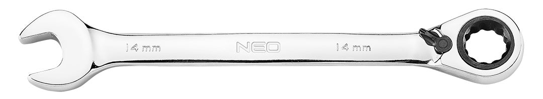 Ráčnový a kombinovaný kľúč, sada 12 kusov, 8 - 19 mm, mäkké puzdro od NEO TOOLS nájdeš na naravis.sk