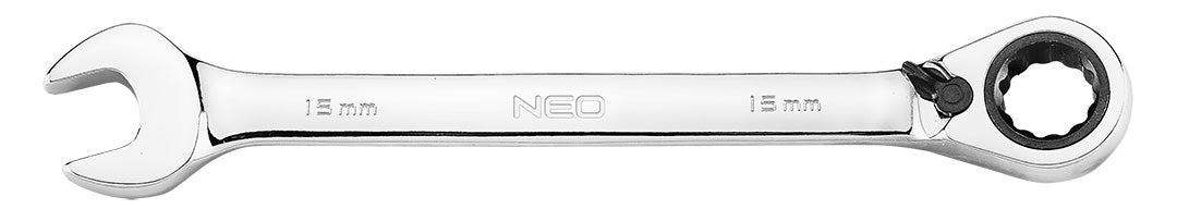 Ráčnový a kombinovaný kľúč, sada 12 kusov, 8 - 19 mm, mäkké puzdro od NEO TOOLS nájdeš na naravis.sk