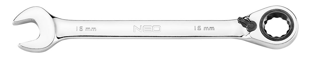 Ráčnový a kombinovaný kľúč, sada 12 kusov, 8 - 19 mm, mäkké puzdro od NEO TOOLS nájdeš na naravis.sk
