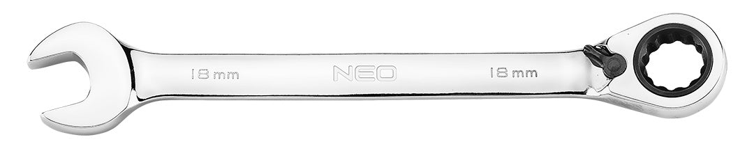 Ráčnový a kombinovaný kľúč, sada 12 kusov, 8 - 19 mm, mäkké puzdro od NEO TOOLS nájdeš na naravis.sk
