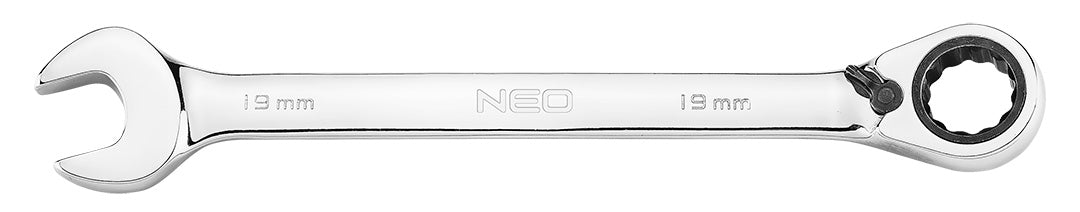 Ráčnový a kombinovaný kľúč, sada 12 kusov, 8 - 19 mm, mäkké puzdro od NEO TOOLS nájdeš na naravis.sk