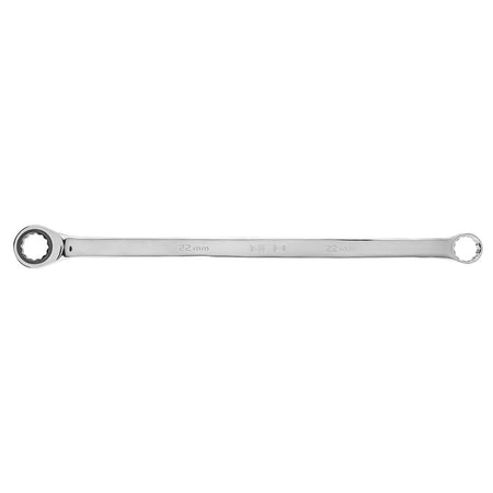 Kľúč s dvojitým krúžkom, s rohatkou, dlhý, 22 mm od NEO TOOLS nájdeš na naravis.sk