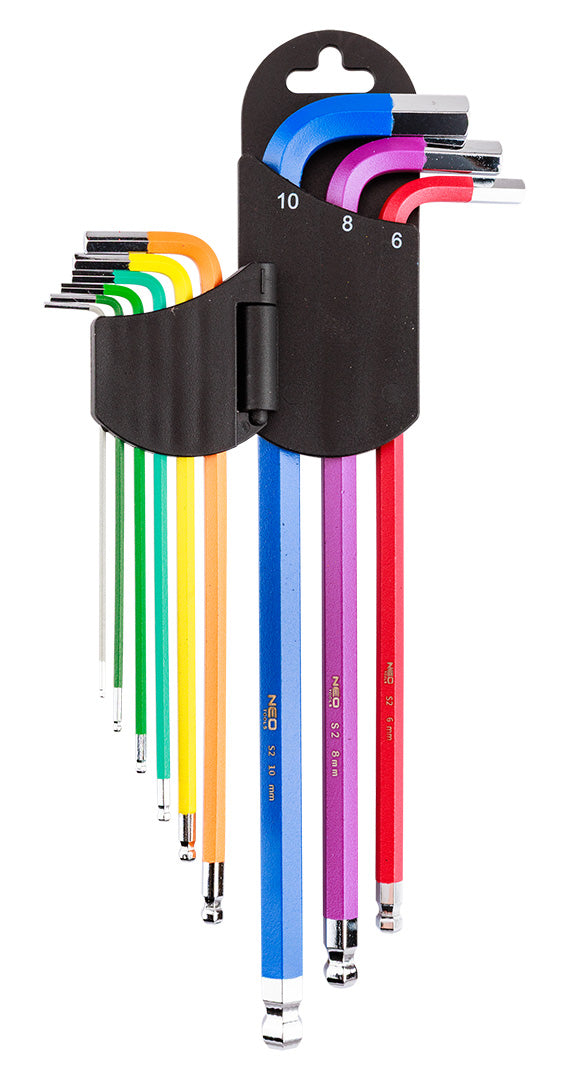 Sada IMBUS 1.5-10 mm, 9 ks od NEO TOOLS nájdeš na naravis.sk