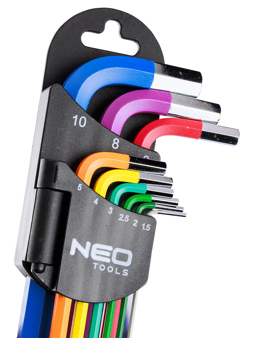 Sada IMBUS 1.5-10 mm, 9 ks od NEO TOOLS nájdeš na naravis.sk
