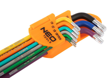 Torx kľúče T10-T50, 9 ks sada od NEO TOOLS nájdeš na naravis.sk
