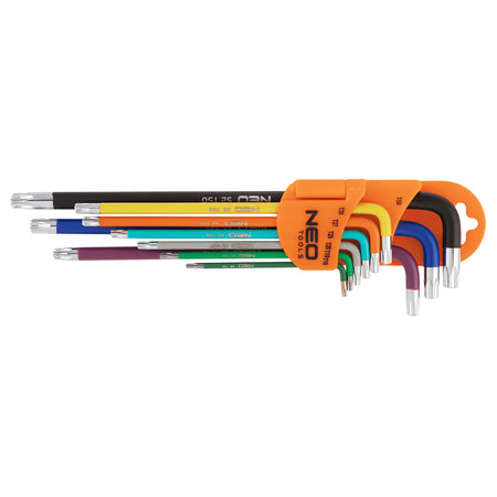 Torx kľúče T10-T50, 9 ks sada od NEO TOOLS nájdeš na naravis.sk