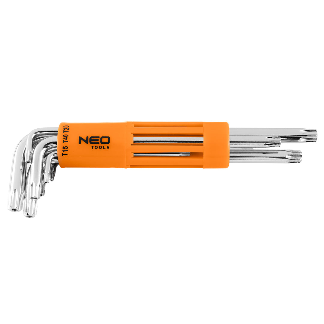 Kľúče torxové, dlhé T10-T50, súprava 8 ks od NEO TOOLS nájdeš na naravis.sk