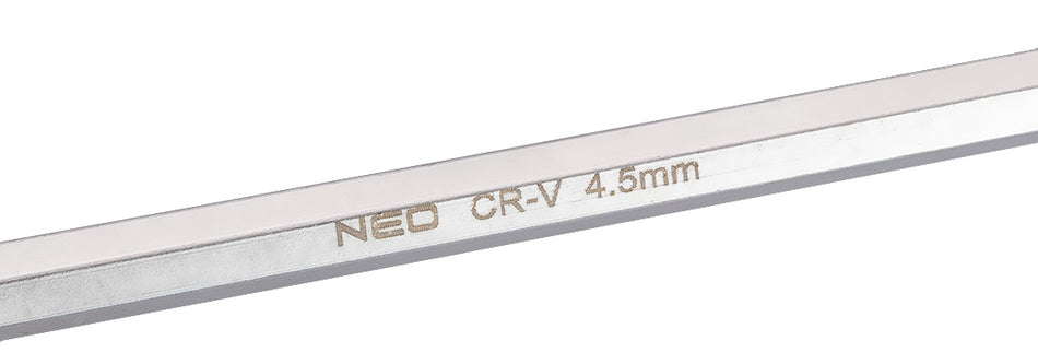 Hexagonálny kľúč 4,5mm, CrV od NEO TOOLS nájdeš na naravis.sk