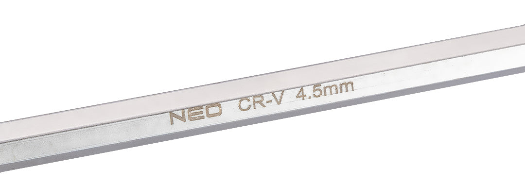 Hexagonálny kľúč 4,5mm, CrV od NEO TOOLS nájdeš na naravis.sk
