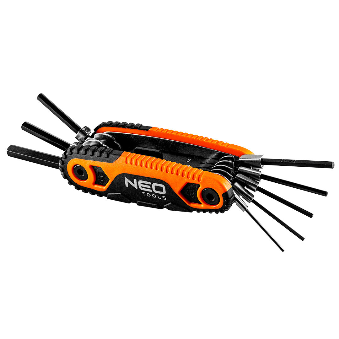 Kľúče s vnútorným šesťhranom so stopkou 1.5, 2, 2,5, 3, 4, 5, 6, 8 mm od NEO TOOLS nájdeš na naravis.sk
