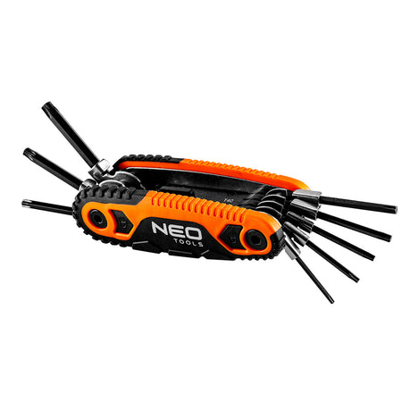 Torx kľúče so stopkou T9, T10, T15, T20, T25, T27, T30, T40 od NEO TOOLS nájdeš na naravis.sk