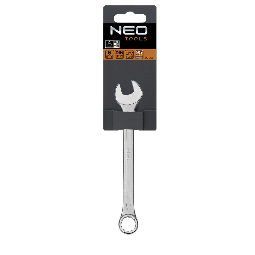 Kľúč očkoplochý 6 x 100 mm od NEO TOOLS nájdeš na naravis.sk